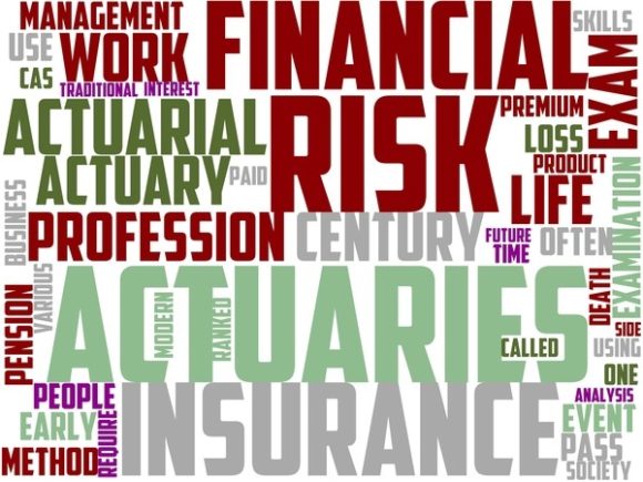 Actuary Wordart Wallpaper